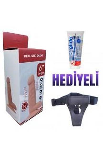 Belden Ba�lamal� Kemerli Penis Vibrat�r - Hediyeli No.7