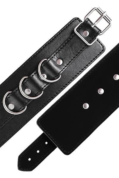 Anonymo kelep�eleri #0103, PU deri, siyah