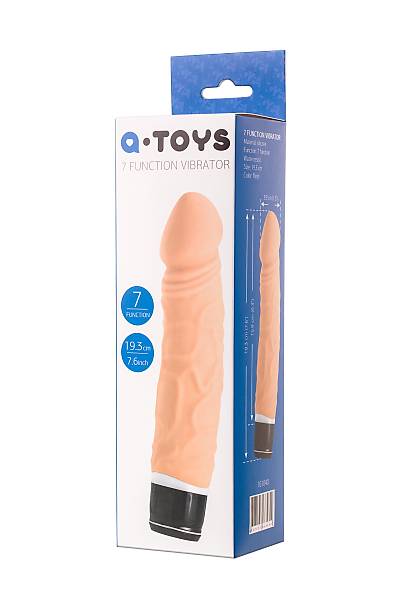 A-Toys by TOYFA Bolv ger�ek�i Vibrat�r, Silikon 19,3 cm