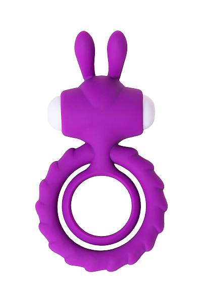 JOS GOOD BUNNY penis Montaj halkas�, silikon, mor, 9 cm