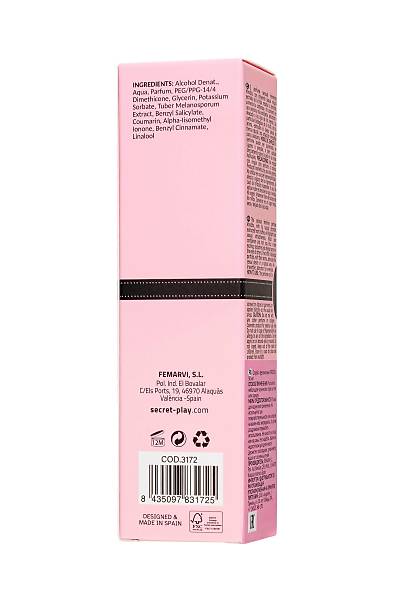 SECRET PLAY AFRODTA spreyi, feromonlu, 50 ml