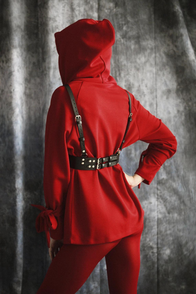 �zel Tasar�m Deri Aksesuar Kemer Siyah AKSESUAR