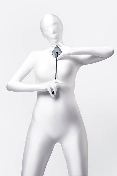 Anonymo #0007 y���n�, PU deri, siyah, 36 cm