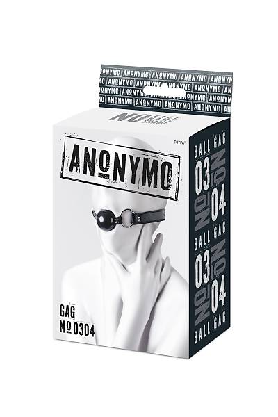 Anonymo Az Topu #0304, TPR, siyah, 64 cm