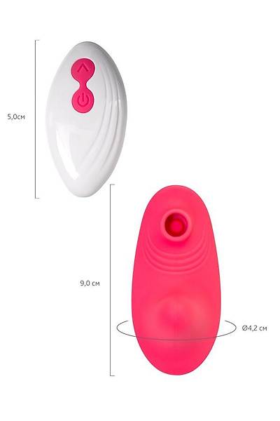 Uzaktan Kumandal Klitorise Vakum Dalga Uyarc ile Titreimli Klot Alt Pembe Vibratr 9 cm