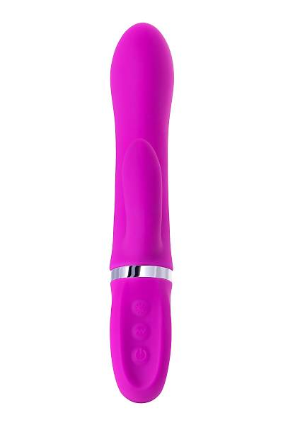 JOS JOLY Klitoral stimlatrl vibratr, WOW modu, silikon, mor, 19,6 cm
