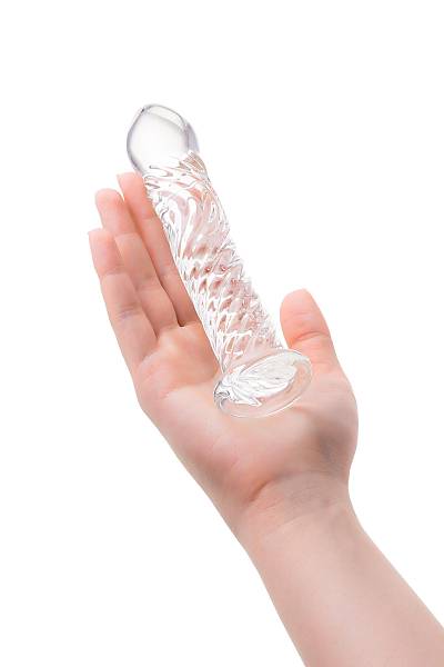 Sexus Glass Ger�ek�i olmayan yapay penis  cam, transparan, 16,5 cm