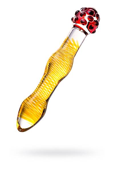 Glass ift tarafl yapay penis , cam, transparan, 18 cm
