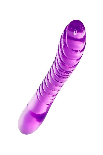 A-Toys by TOYFA ift tarafl yapay penis Frica, TPE, mor, 23 cm