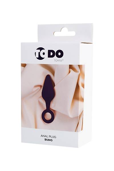 ToDo by Toyfa Bung anal klf, silikon, mor, 11,5 cm,  3,3 cm