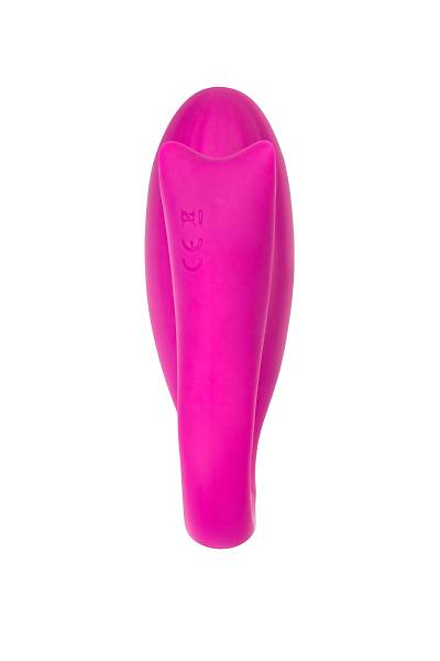 A-Toys by TOYFA Dolphy �iftler ��in Vibrat�r, Silikon, Pembe, 9,6 cm