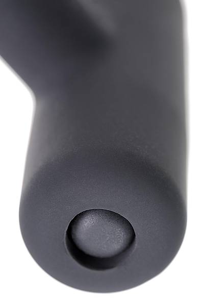 Erotist anal vibratr, siyah, silikon, 8,5 cm