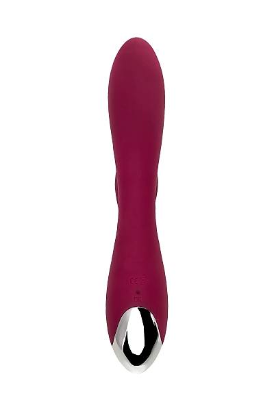 L'ERO�NA by TOYFA Mion klitoral stim�lat�rl� vibrat�r, silikon, bordo, 22 cm