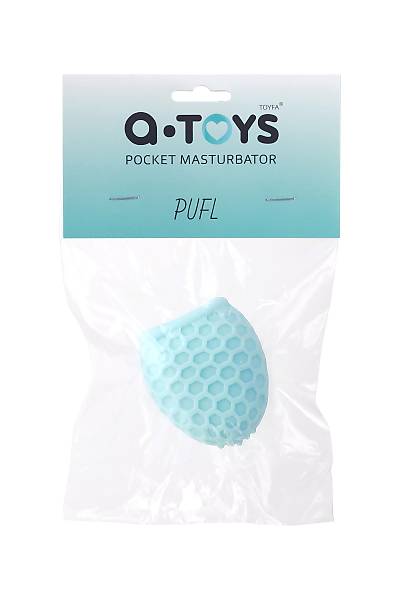 A-Toys Pufl Masturbator, turkuaz, TRE, 6 cm � 2,7 cm