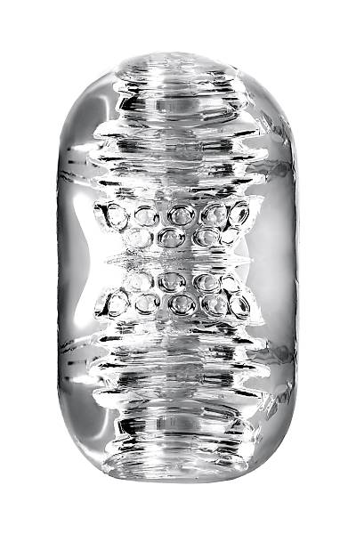 Lingam by TOYFA Masturbator gereki olmayan Khani, TPE, transparan, 9 cm