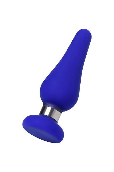 ToDo by Toyfa Slassic anal k�l�f, Boyut M, silikon, mavi, 11,5 cm, � 3,7 cm