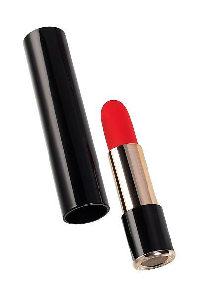 L'eroina Merlo Mini Ruj Vibratr, ABS plastik, Siyah, 10,5 cm