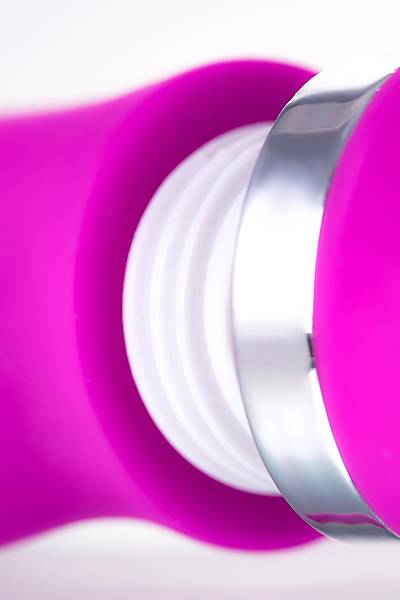 JOS JOLY Klitoral stimlatrl vibratr, WOW modu, silikon, mor, 19,6 cm