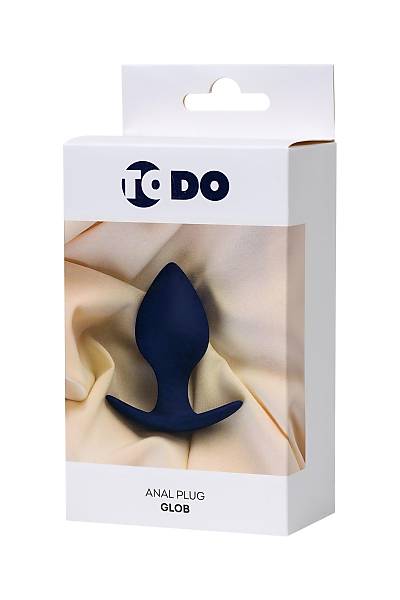 ToDo by Toyfa Glob anal k�l�f�, silikon, mor, 10 cm, � 4,5 cm