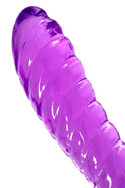 A-Toys by TOYFA ift tarafl yapay penis Frica, TPE, mor, 23 cm