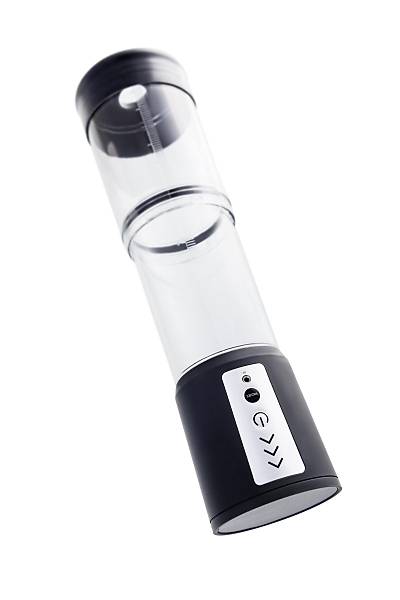 Sexus Men Expert Andreas otomatik penis Pompas, ABS plastik, Siyah, 28 cm