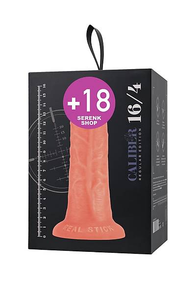 Ger�ek�i yapay penis, RealStick CALIBER, 16 cm, �4