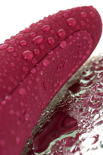 Satisfyer Curvy 1 Connect App vakum dalgas� temass�z klitoris stim�lat�r�, silikon, k�rm�z�, 14,3 cm