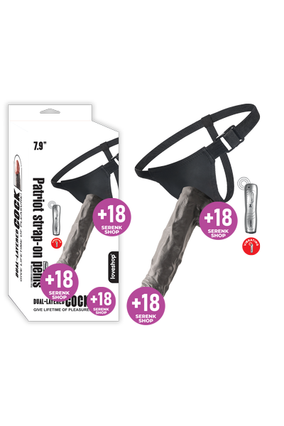 PATR�OT STRAP-ON V�BRAT�NG