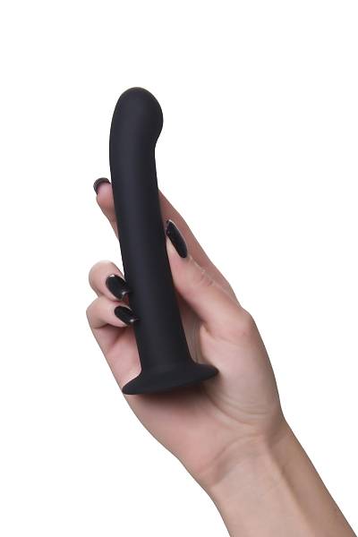 A-Toys by Toyfa Anal yapay penis Rocus, silikon, siyah, 15 cm