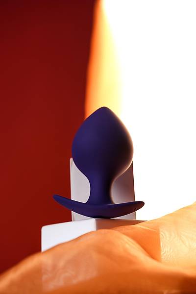 ToDo by Toyfa Glob anal k�l�f�, silikon, mor, 10 cm, � 4,5 cm