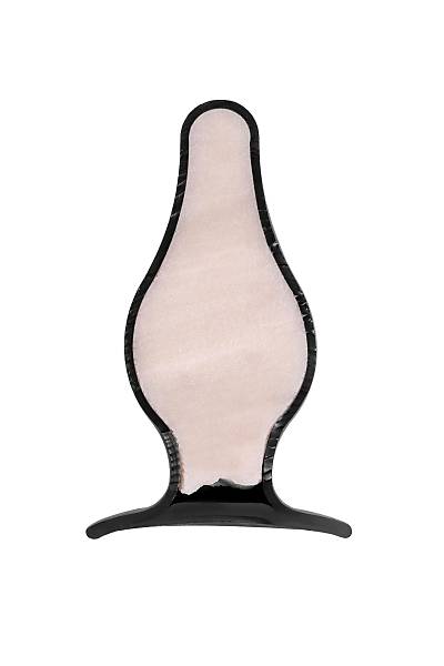 Erotist Spade L anal klf, Silekspan, siyah, 11 cm
