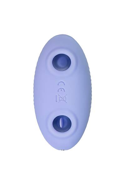 �ok fonksiyonlu vibrat�r L'Eroina Crasatell, silikon, lila, 9,5 cm