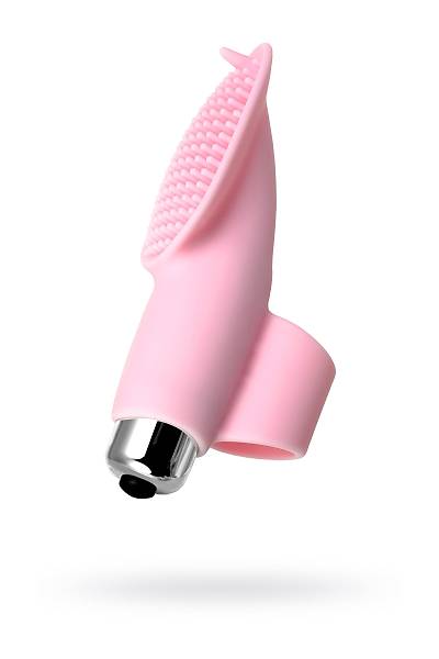 JOS TWTY'NN  Parmak Ucu Vibratr Silikon Pembe, 10,2 cm