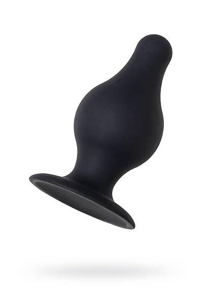 Erotist Spade S anal klf, Silekspan, siyah, 8 cm