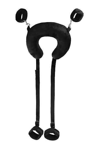 Anonymo sabitleme ask�s� #0701 yast�kl�, kadife, siyah, 127 cm