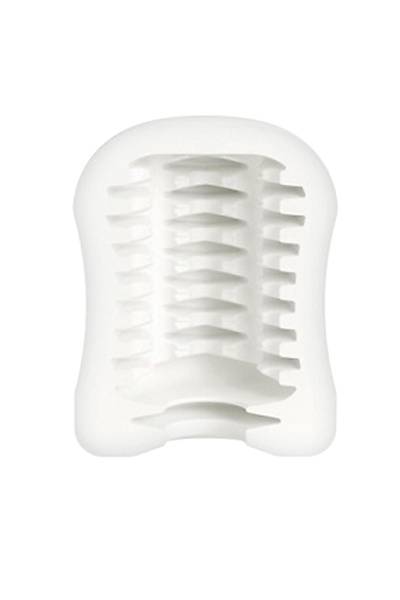 Mystim MasturbaT�N Ribbed Ritay Masturbator, TPE, beyaz, 4,5 cm