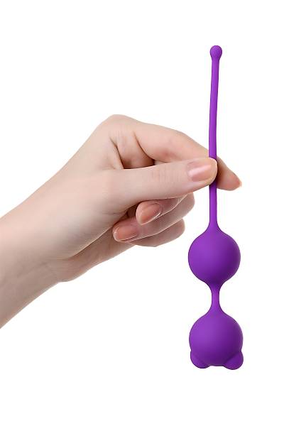 A-Toys by TOYFA Meeko vajinal toplar, silikon, mor, 16,4 cm,  2,7 cm