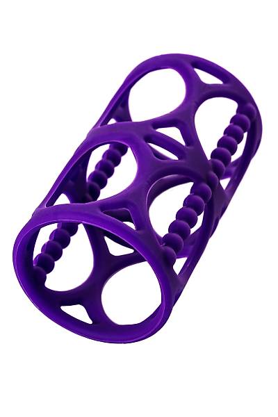 A-Toys by TOYFA   penis eki, silikon, mor, 7,5 cm