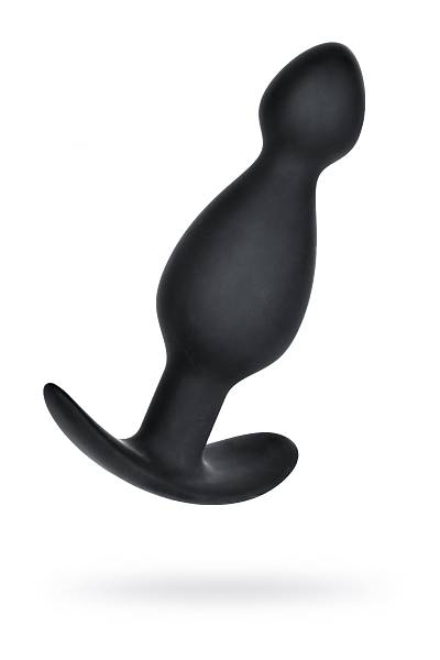 A-Toys by TOYFA popo fi�i, boyut M, silikon, siyah, 11,5 cm