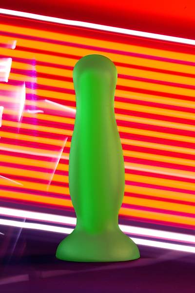 Beyond by Toyfa Mortimer Glow Karanl�kta Parlayan Anal Plug, Silikon, �effaf, 12,5 cm