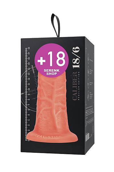 Ger�ek�i yapay penis, RealStick CALIBER, 18 cm, �6