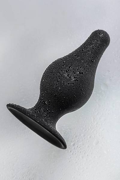 Erotist Spade L anal klf, Silekspan, siyah, 11 cm