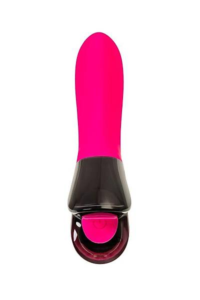 Dijital Ekran Vibrator EroTeq Mecawn, Silicone, Pink, 20.5 cm