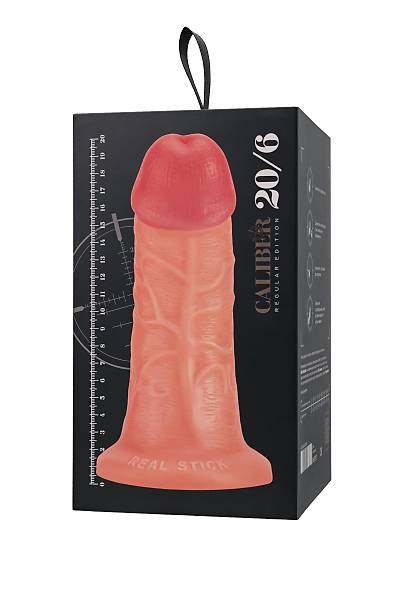 Ger�ek�i yapay penis, RealStick CALIBER, 20 cm, �6