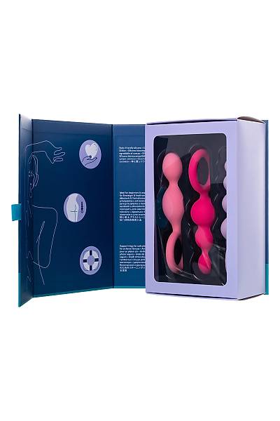 Satisfyer Booty Call (set of 3) seti, silikon, �e�itli, 13,5 cm.
