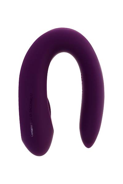 Satisfyer Double Joy Connect App Violet �iftler i�in �ok i�levli stim�lat�r, silikon, mor, 18 cm