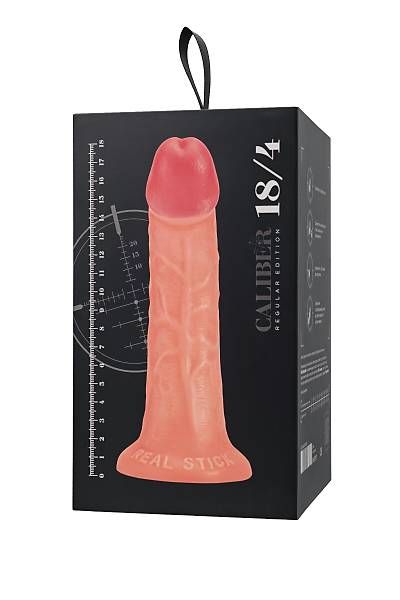 Gereki yapay penis, RealStick CALIBER, 18 cm, 4