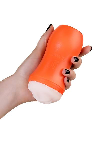 A-Toys by TOYFA Nilla masturbator, A��z, TPE, Turuncu, 14 cm