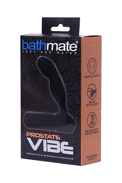 Bathmate Prostat stim�lat�r� Vibe, ABS plastik, siyah, 10,5 cm