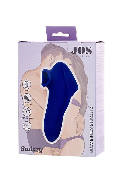 JOS Swizzy klitoral Uyar�c� - Meme, Silikon, mor, 12 cm